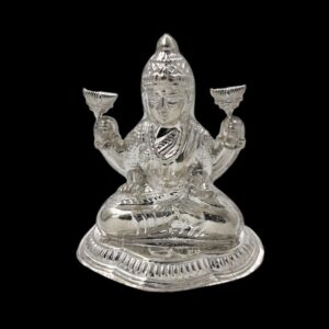 Silver laxmi ji idol