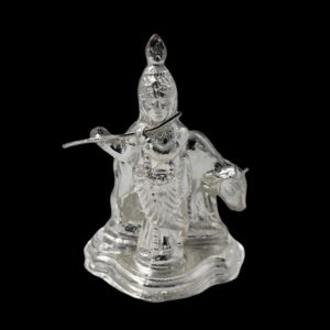 Silver krishna and cow idol Joints