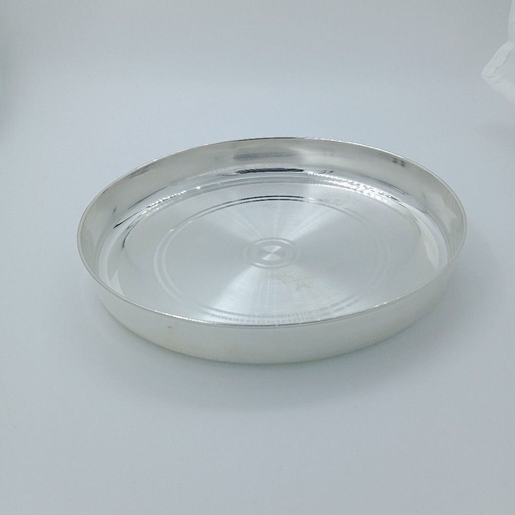 Silver pooja item regular size Thali