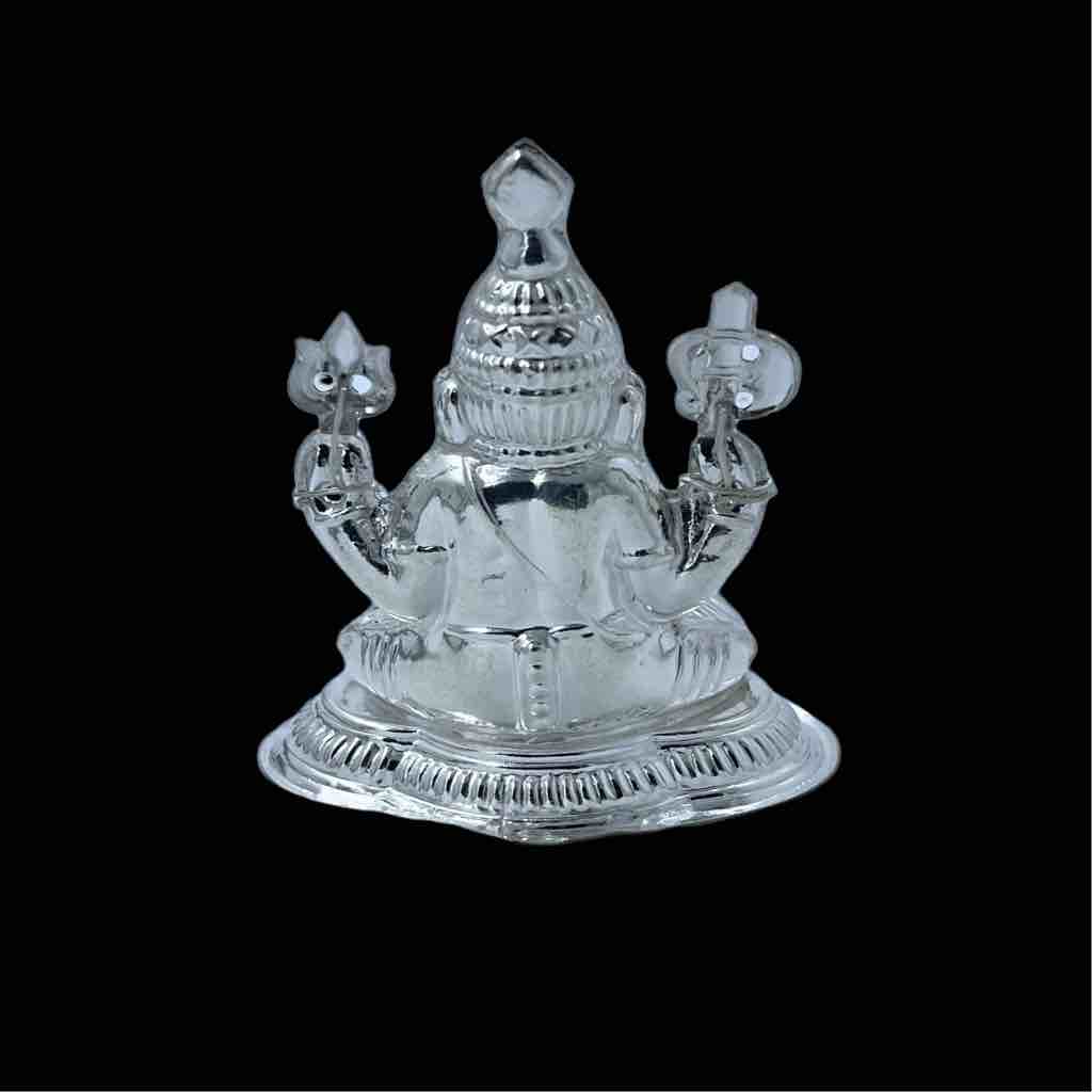 Silver ganesh ji idol - Image 2