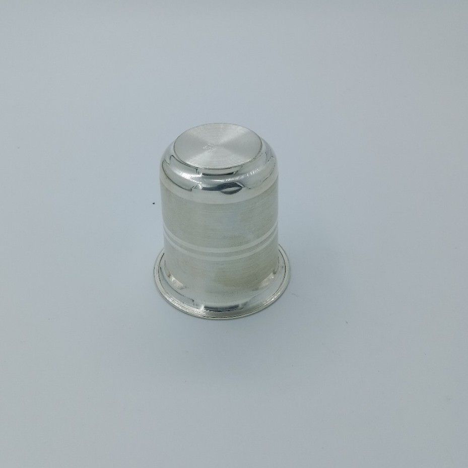 Silver Pooja Item Small Glass