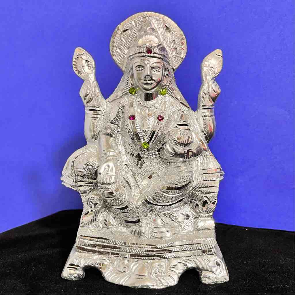 silver plated Laxmiji idols