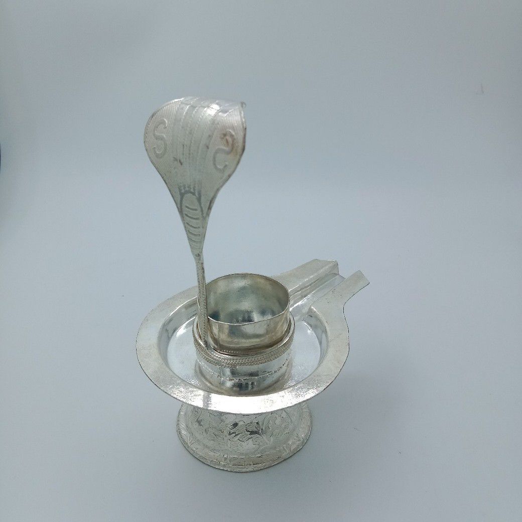 Silver Pooja Item Shivling