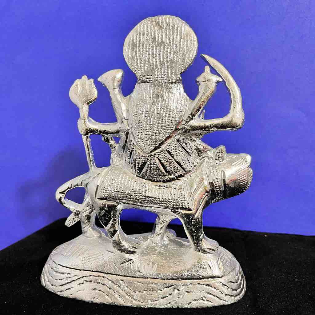 Silver plated jay ambe ma idol - Image 2