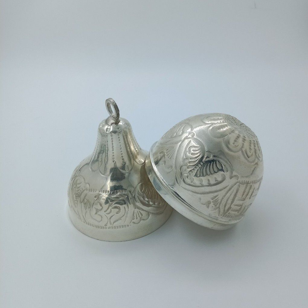 Silver Pooja Item Nariyal