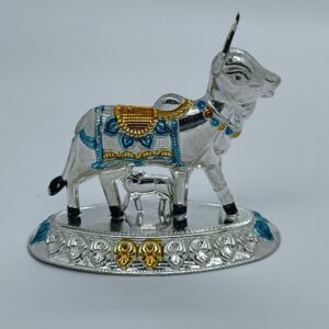 Silver kamdhenu (???????, ???) idol