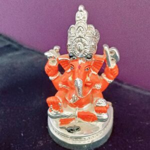 Silver Plated Sidhi-Vinayak (?????? ??????, ??????)Idol
