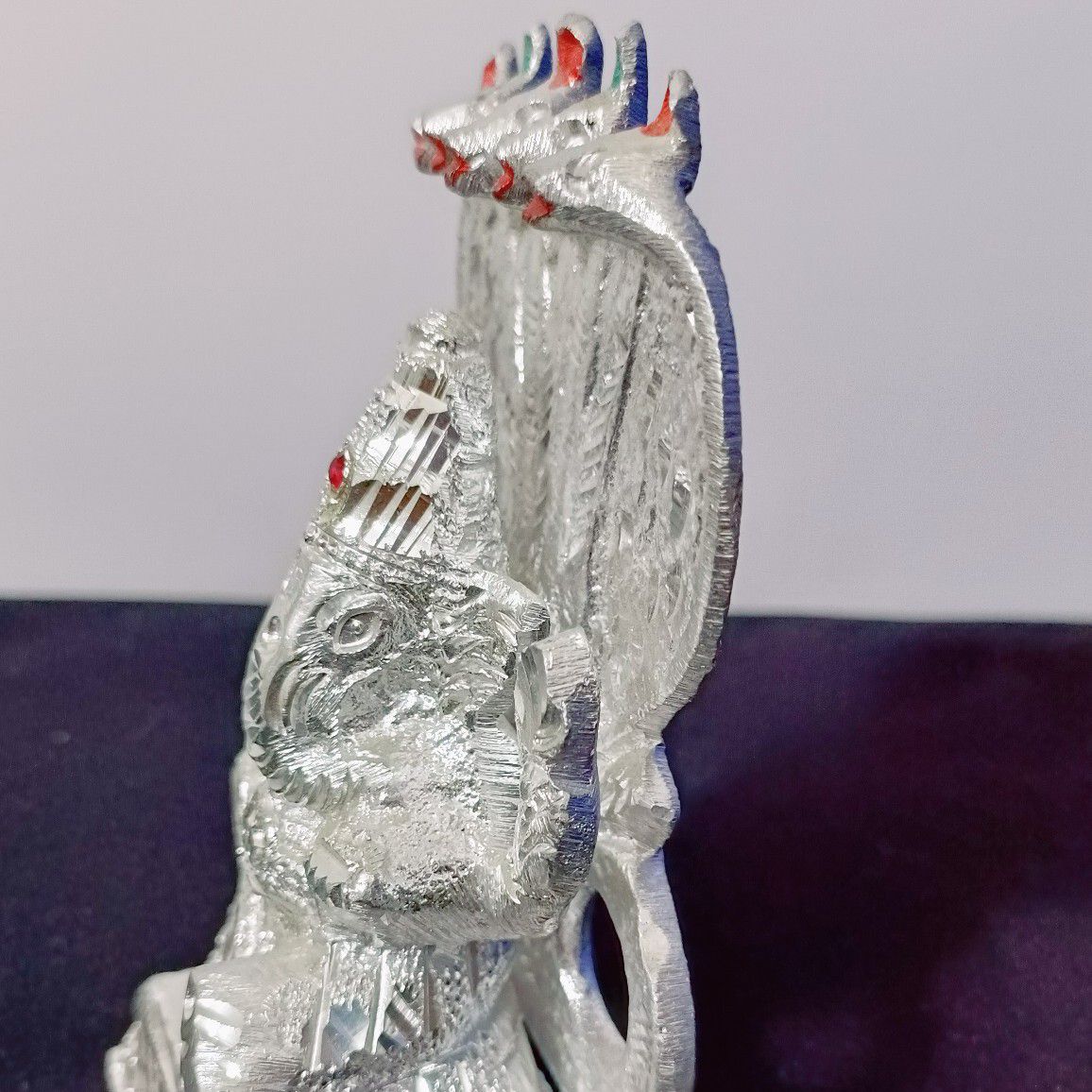 Silver Plated Ganeshji Design