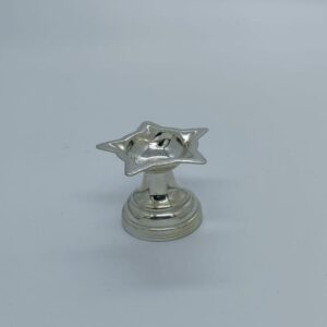 Silver Pooja Item Star Design Diva