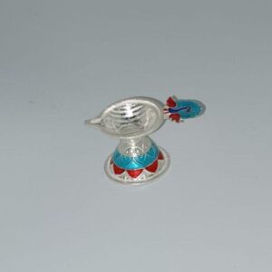 Silver Pooja Item Fancy Coloring Diva