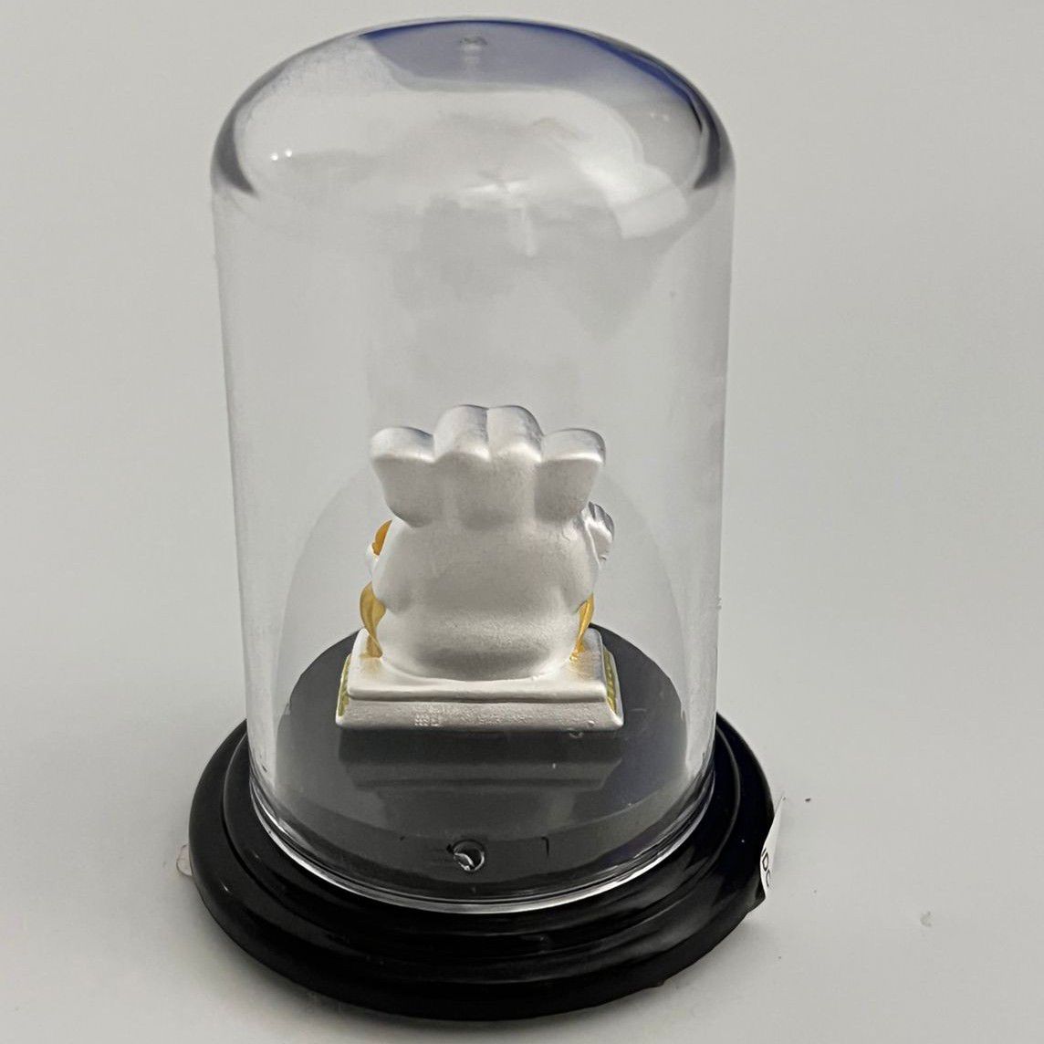 999 Silver Ganpati Bappa Emerald Idol