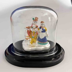 999 Silver Radhe _Krishna Idol