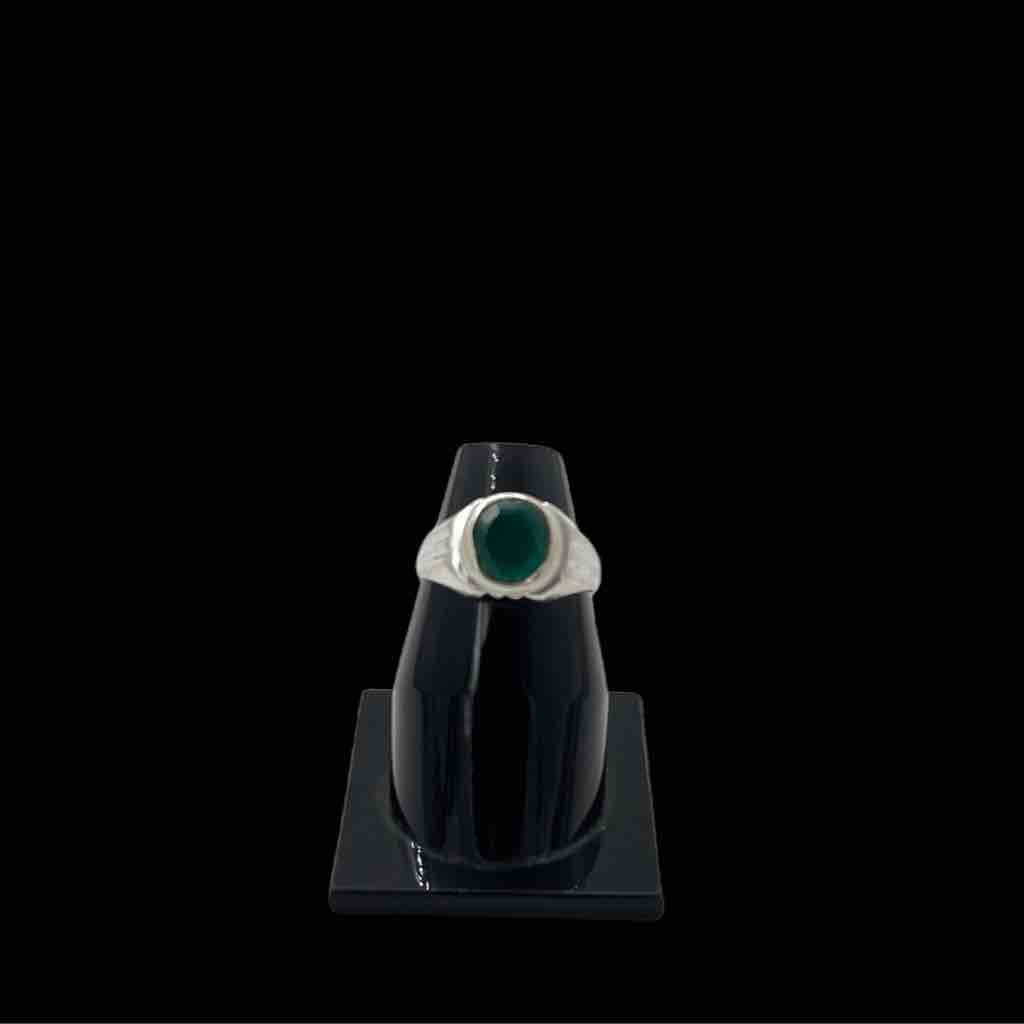 Silver panna  ring
