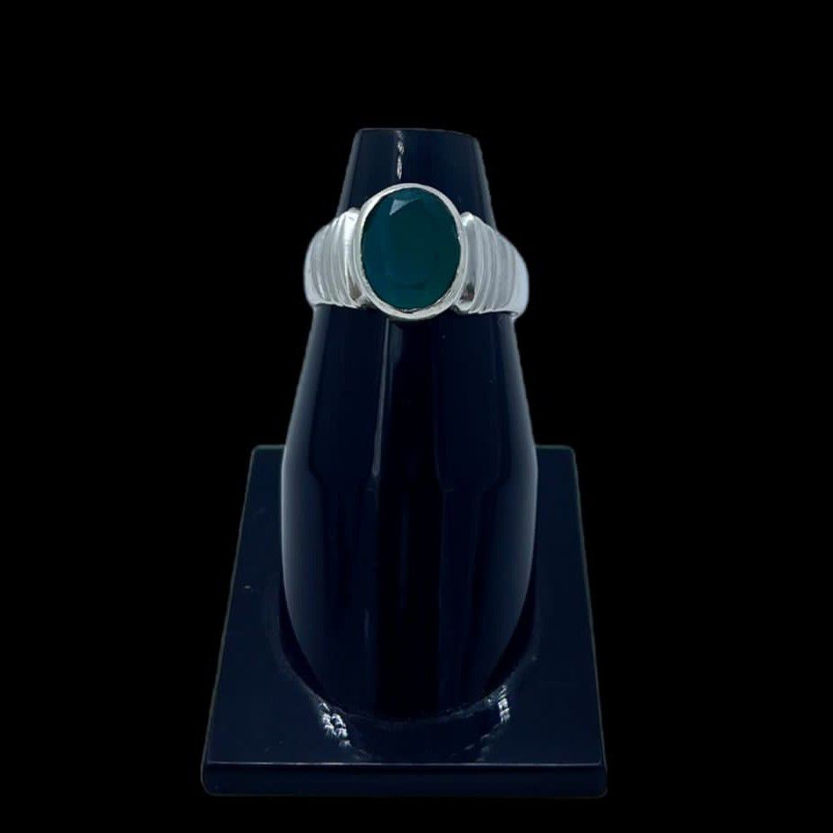 Silver Ring In Emerald (?????)