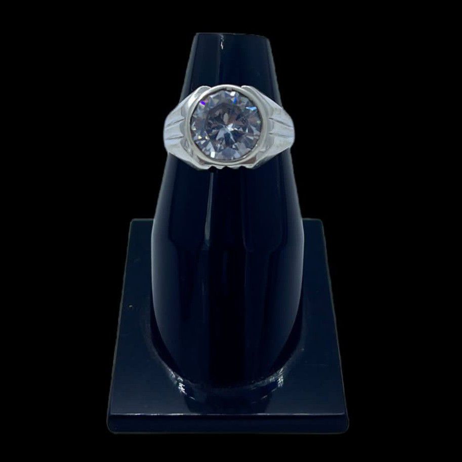Silver Ring In Daimond (????)