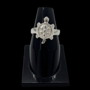 Silver ring in tortoise(?????)