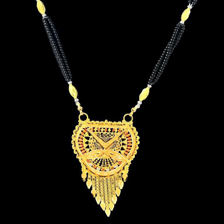 916 Gold Kalkati Fancy Mangalsutra