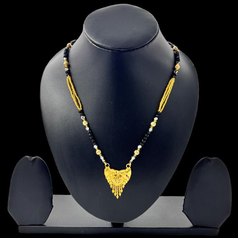 916 gold fancy mangalsutra