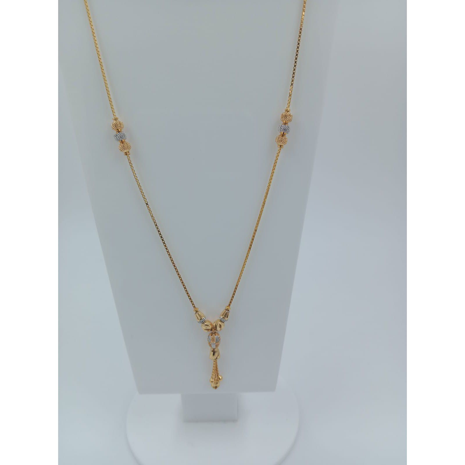 916 Gold Vartical New Dizan Necklace