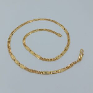 916 Gold Hollow Sachin And Navabi Chain