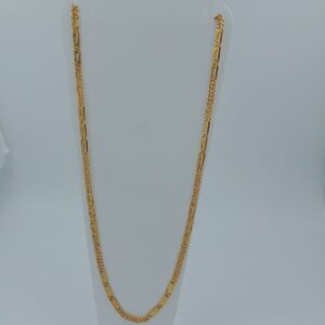 916 Gold Hollow Sachin And Navabi Chain