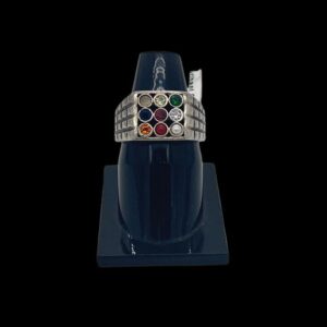 925 sterling silver ring in colour full