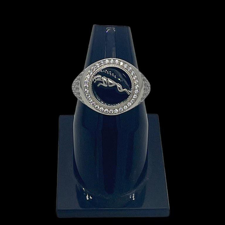 925 sterling silver ring Jaguar design