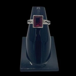 925 Sterling Silver One Diamond Ring