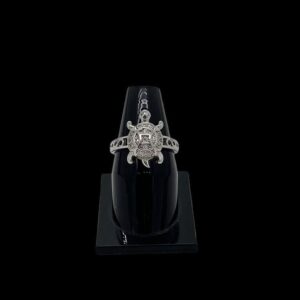 925 sterling fancy tortoise ring