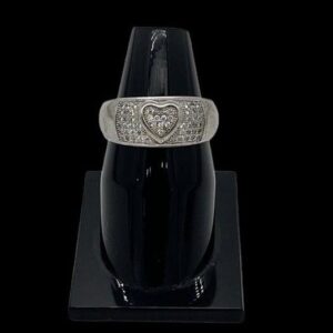 925 Silver Love Design Ring