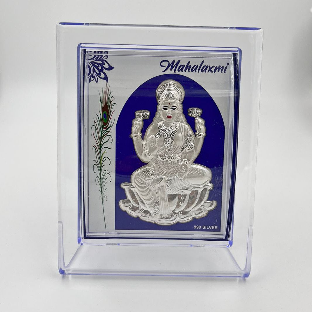 999 Silver Mahalaxmi Idols