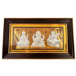 999 Silver Trimurti Idols