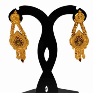 999 Gold Plated Fancy Short Necklace