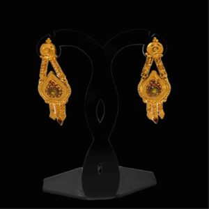 999 Gold Plated Fancy Short Necklace