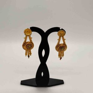 999 Gold Plated In Kalkati Short Necklace