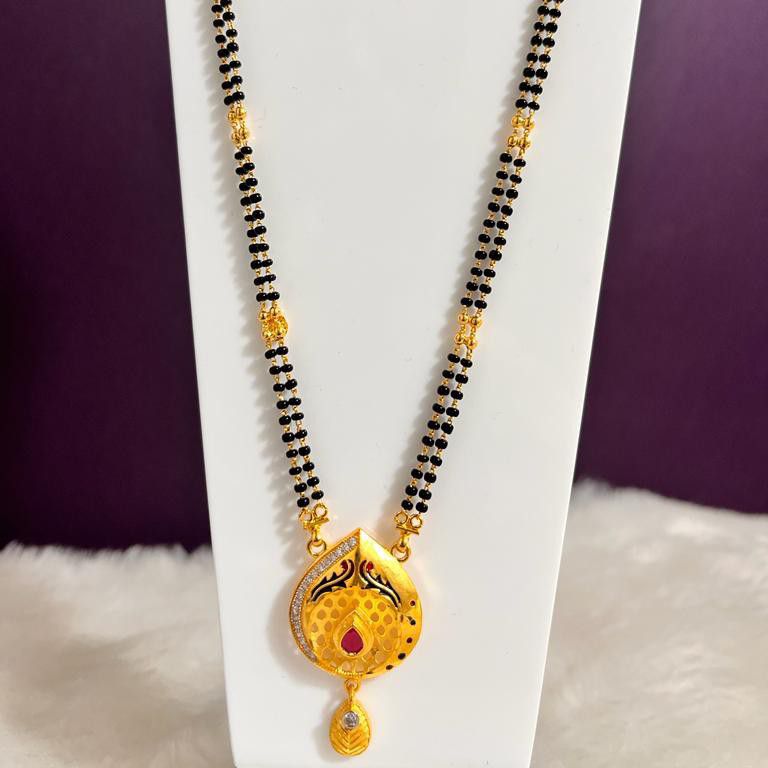 999 gold plated mangalsutra
