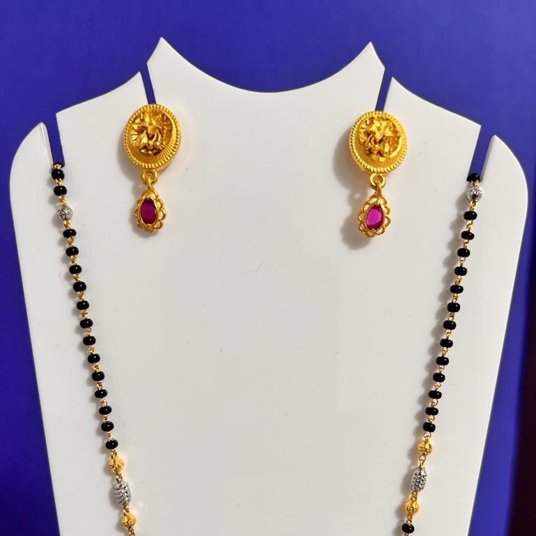 999 gold plated mangalsutra