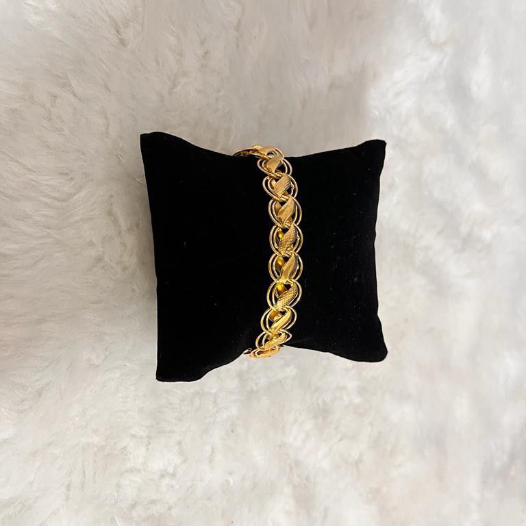 999 Gold Plated Fancy Bracelet