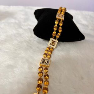999 Gold Plated Rudraksh Bracelet