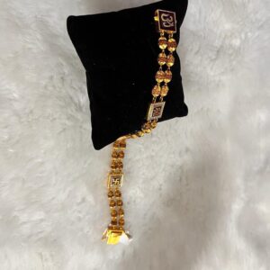 999 Gold Plated Rudraksh Bracelet