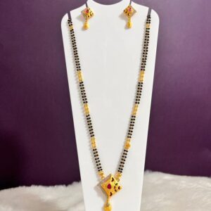 999 Gold Plated In New Design Mangalsutra