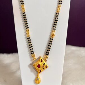 999 Gold Plated In New Design Mangalsutra