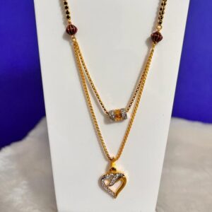 999 gold plated Heart fancy dokiyo
