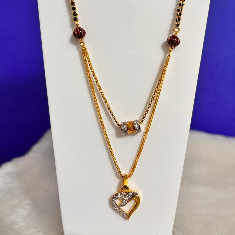 999 gold plated Heart fancy dokiyo