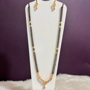 1 Gram Diamond Mangalsutra