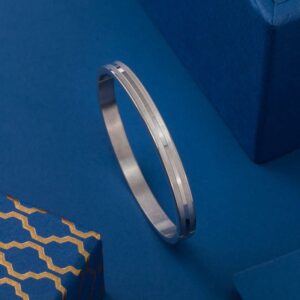 999 silver plated plane bracelet