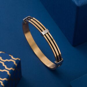 999 rose gold plated fancy bracelet