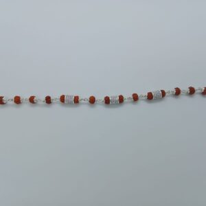 Silver 800 Rudraksha Design Simple