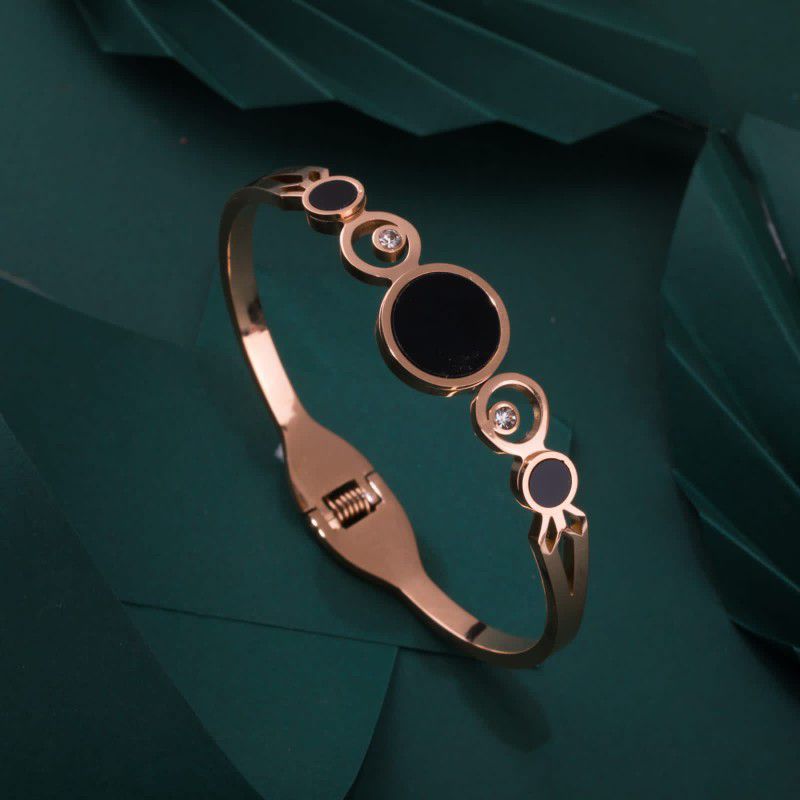 999 Rose Gold Antique Ladies Kada
