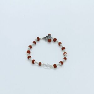 Om Namah Shivay Rakhi In Silver 800